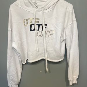 OrangeTheory cropped hoodie